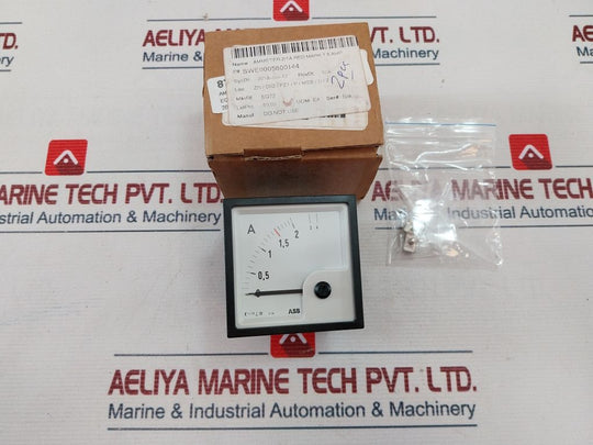 Abb Eq72 Ammeter 2/1A Red Mark
