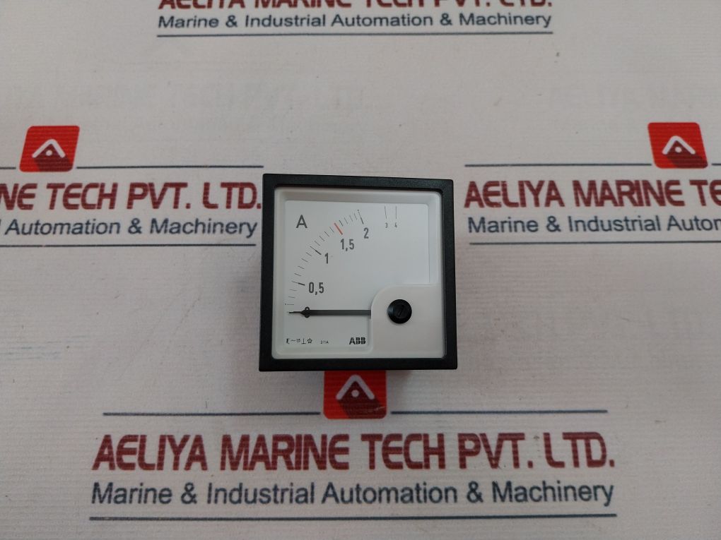 Abb Eq72 Ammeter 2/1A Red Mark