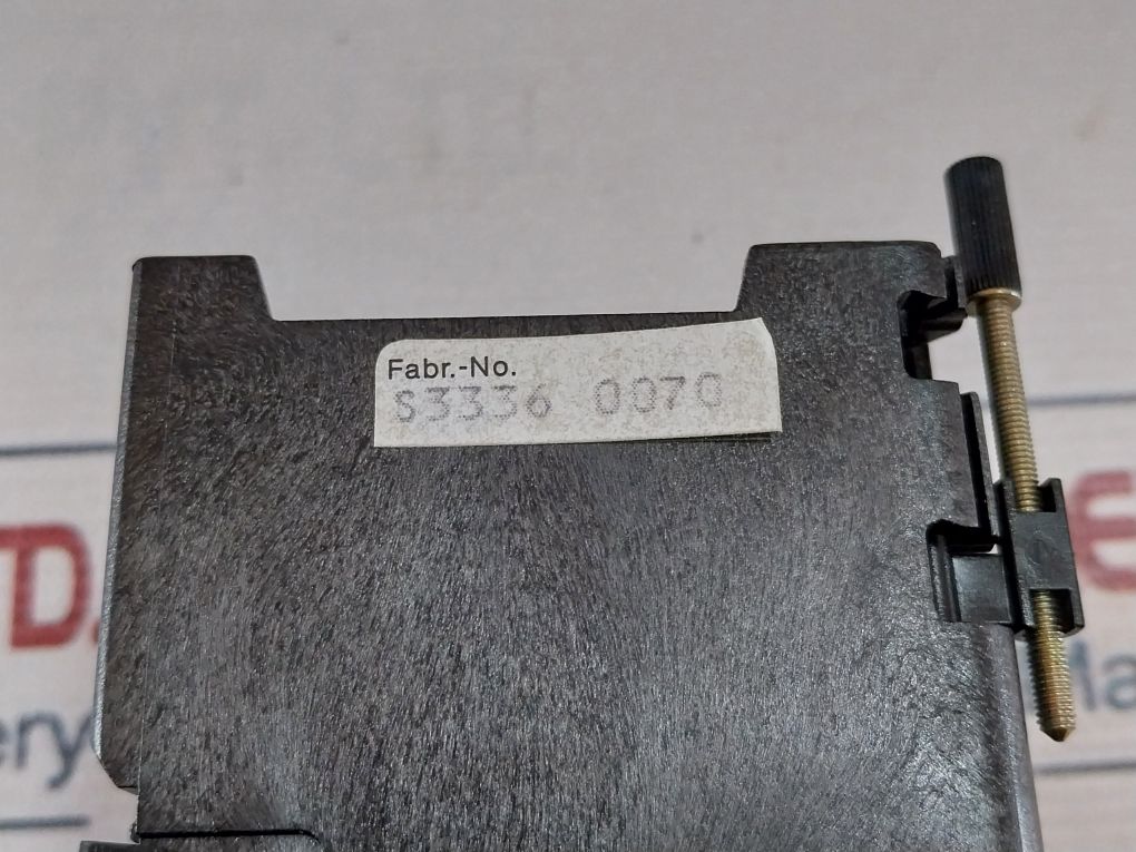 Abb Eq72 Ammeter 2/1A Red Mark