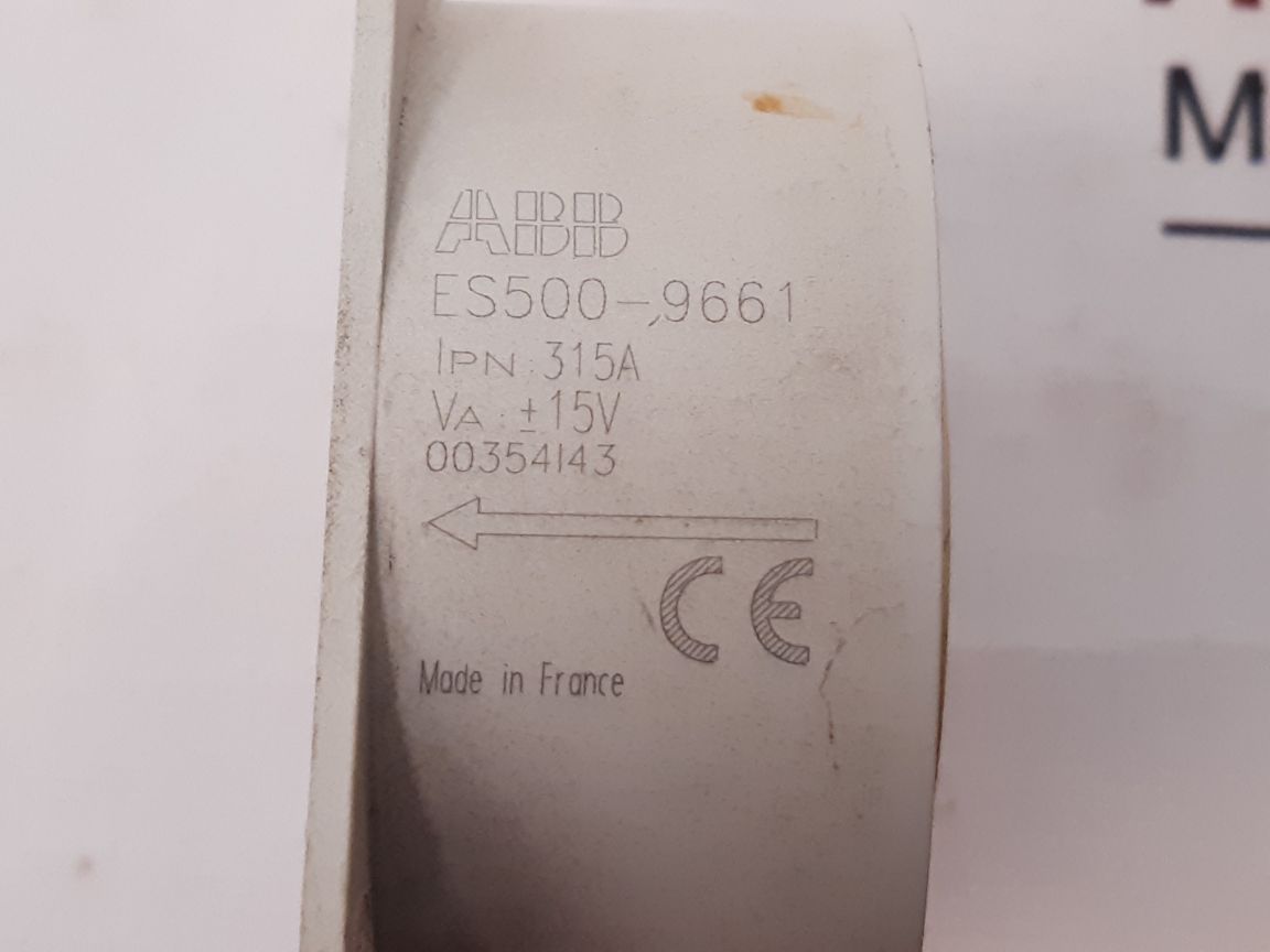 Abb Es500-9661 Transformer