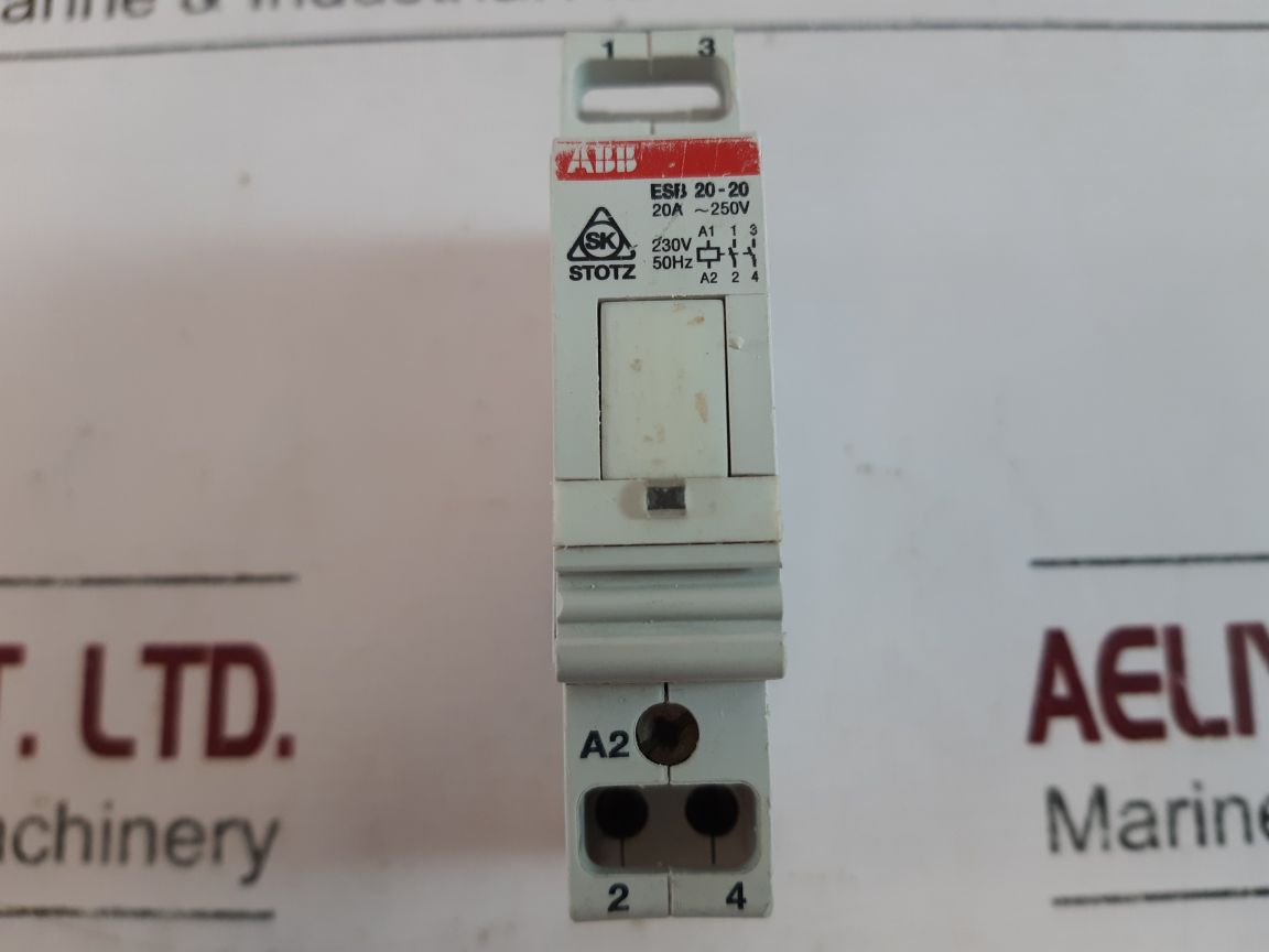 Abb Esb 20-20 Installation Contactor/Protection 20A ~250V