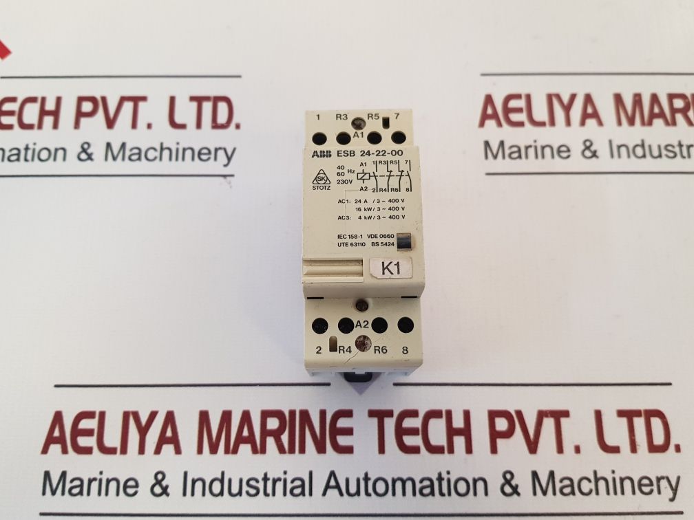 Abb Esb 24-22-00 Dc Installation Contactor