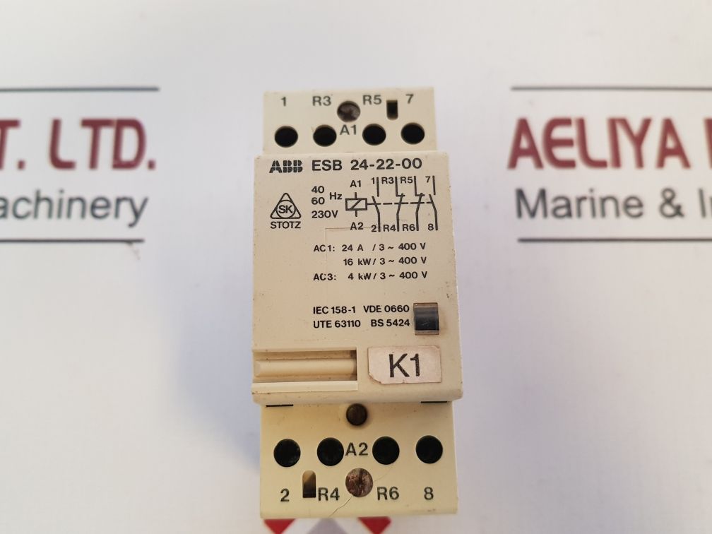 Abb Esb 24-22-00 Dc Installation Contactor