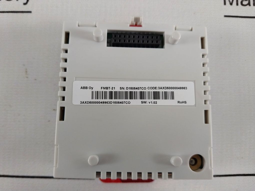 Abb Fmbt-21 Modbus/Tcp Adapter Module 3Axd50000049963