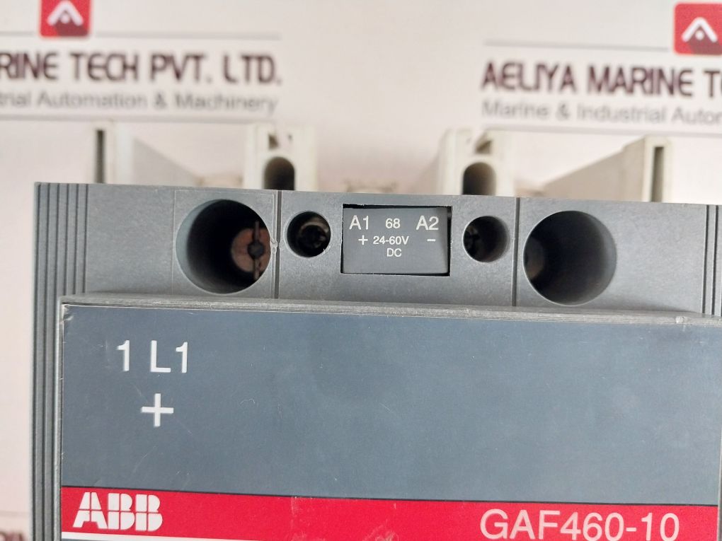 Abb Gaf460-10 3-pole Contactor 24-60V Dc