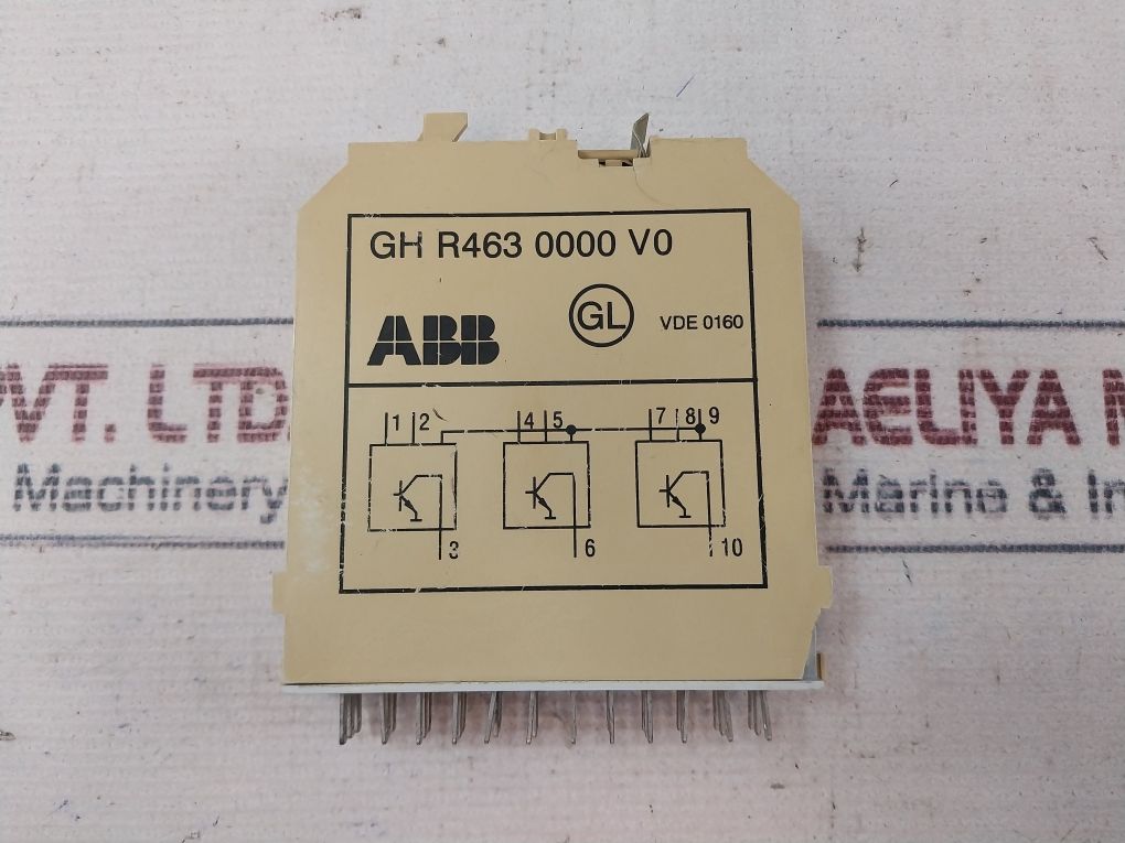 Abb Gh R463 0000 V0 Relay Delay Module