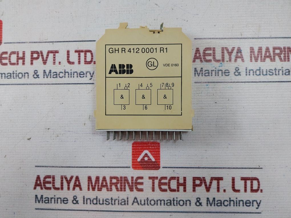 Abb Gh R 412 0001 R1 Relay Module Vde 0160