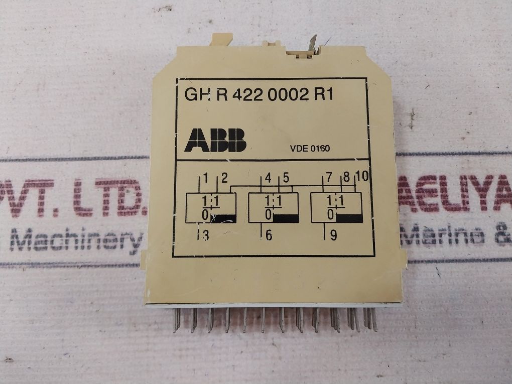 Abb Gh R 422 0002 R1 Relay Delay Module