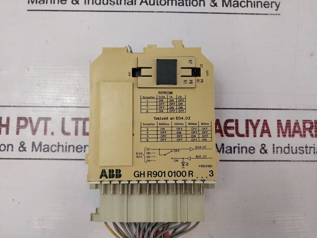 Abb Ghr9010100R3 Programmable Relay Module