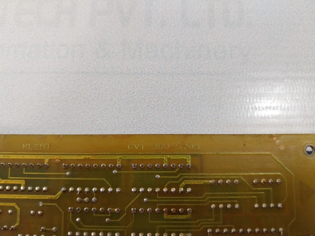 Abb Gvt 360 5795 Printed Circuit Board