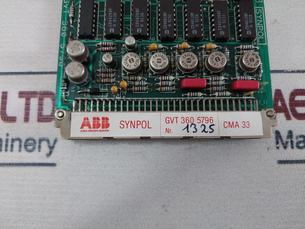 Abb Gvt 360 5796 Pcb Card