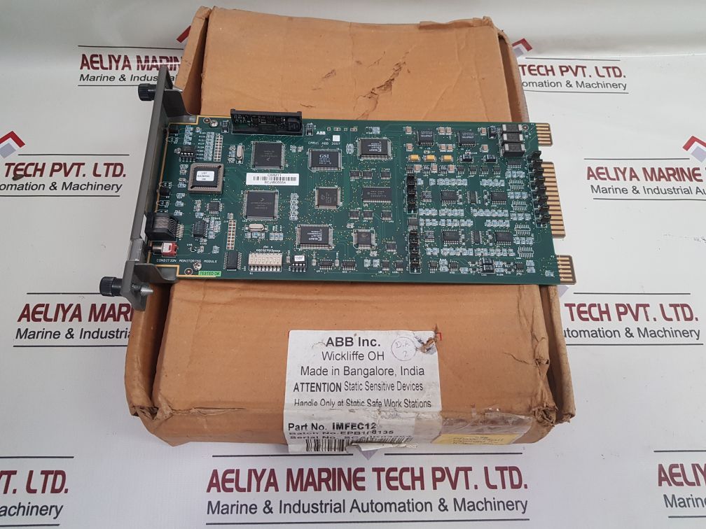 Abb Imfec12 Condition Monitoring Module Mxd245867