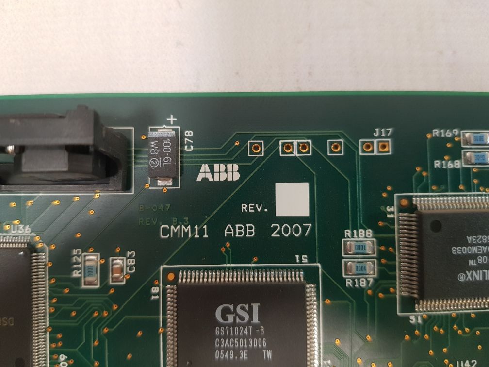 Abb Imfec12 Condition Monitoring Module Mxd245867