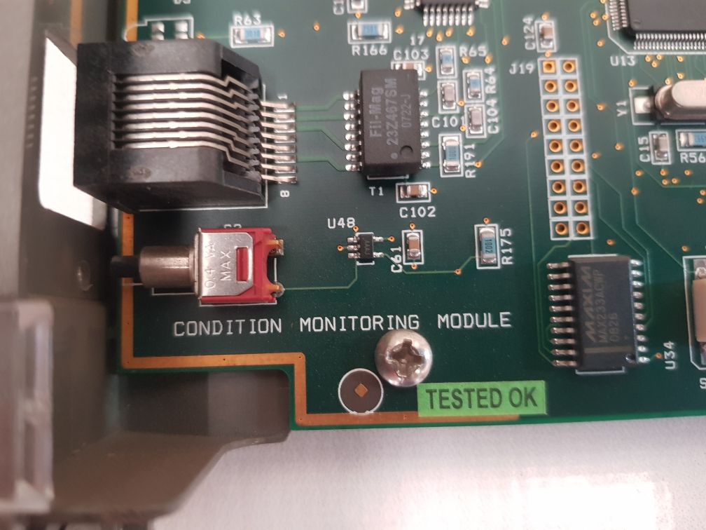 Abb Imfec12 Condition Monitoring Module Mxd245867