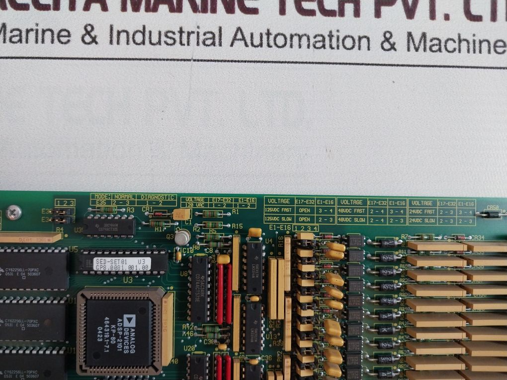 Abb Imsed01 Events Digital Module Gm9.0082.001.51 (Not Working)