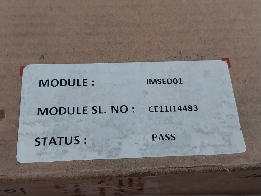 Abb Imsed01 Sequence Of Events Digital Module Gm9.0082.00100