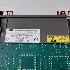 Abb Imsed01 Seq. Of Events Digital Module Gm9.0082.001.51