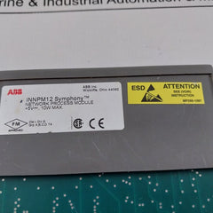 Abb Innpm12 Symphony Network Process Module Rev.B