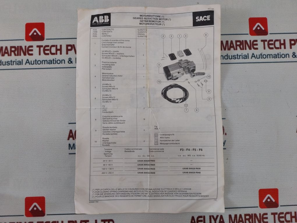 Abb Insulating Plate