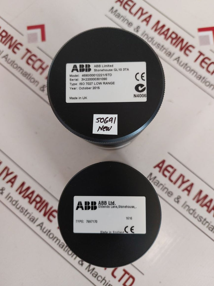 Abb Iso 7027 Low Range Dry Calibration 7997170