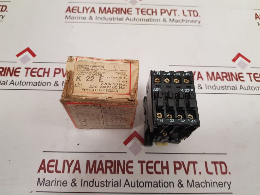 Abb K22E Control Relay New One
