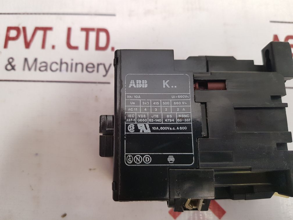 Abb K22E Control Relay 220V 50Hz New One