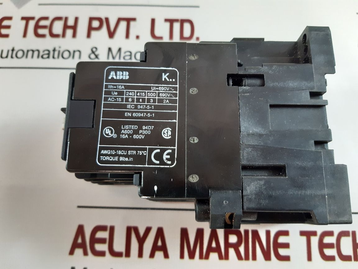 Abb k55e relay contactor