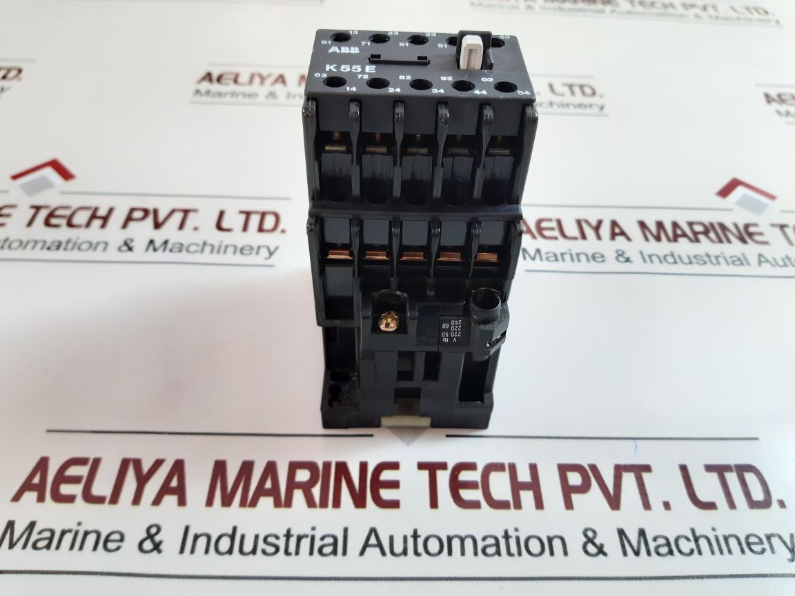 Abb k55e relay contactor