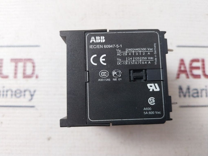 Abb K6-31Z-p Mini Contactor Relay 5A 600 Vac