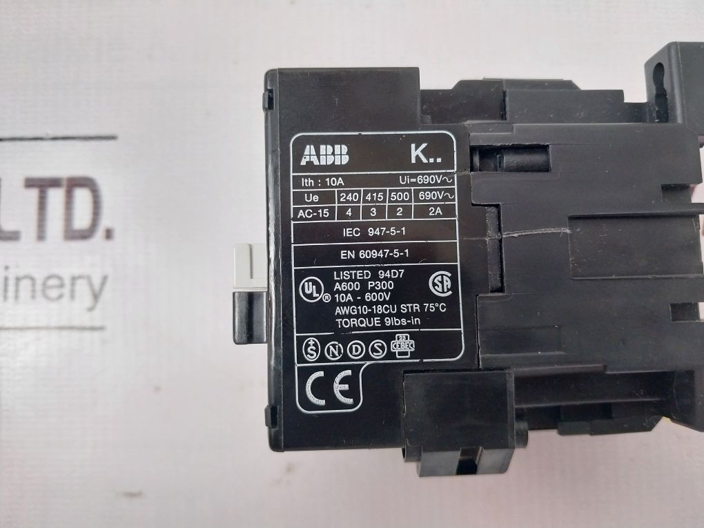 Abb K31 E Contactor Relay 380/400/440 V