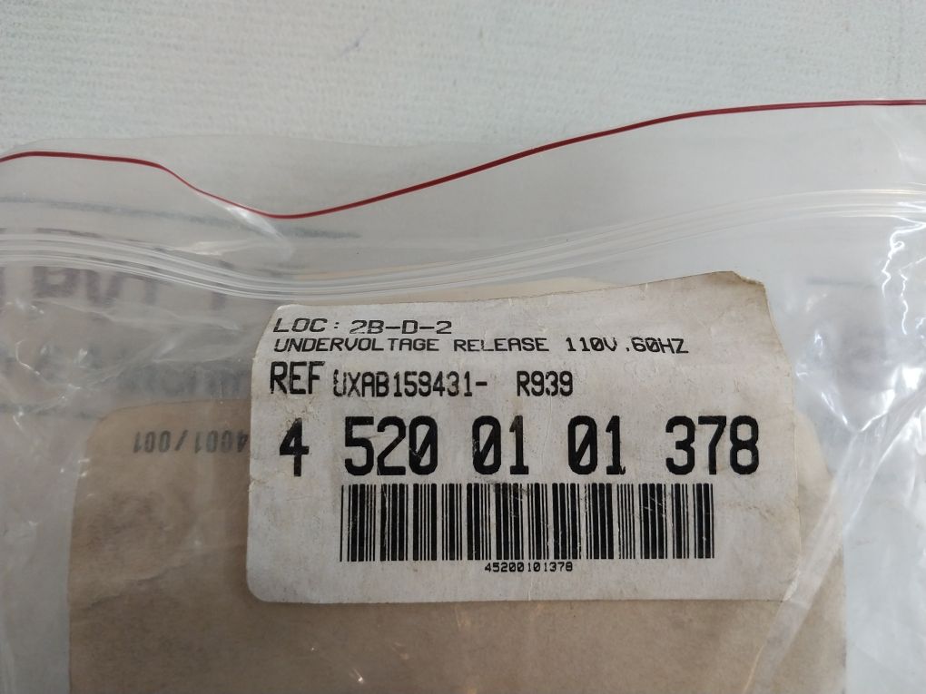 Abb Ln200 Undervoltage Release Circuit Breaker Limitor Swe0005800068