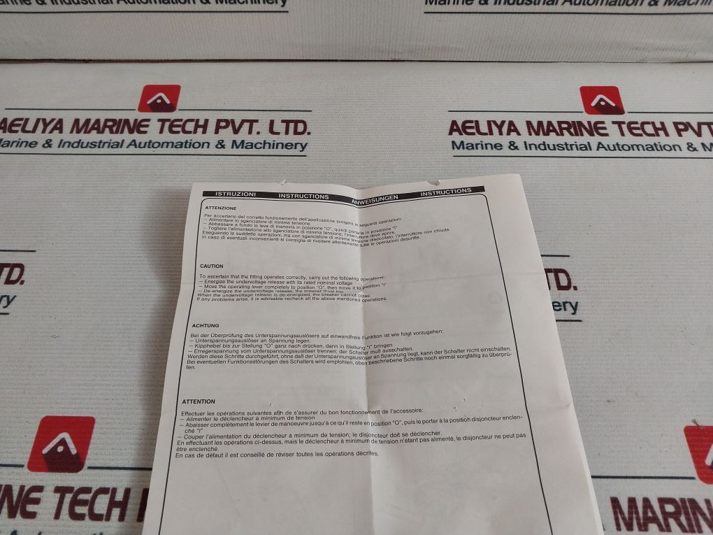 Abb Ln200 Undervoltage Release Circuit Breaker Limitor Swe0005800068