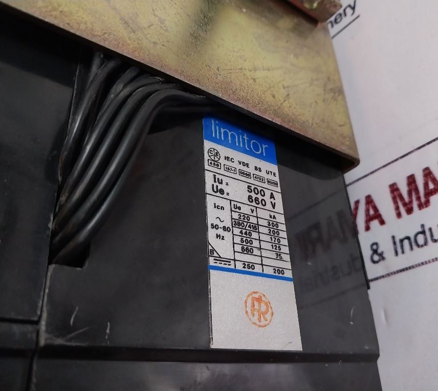 Abb Ln 500 Circuit Breaker Cei En 60947-2 100V 50Hz