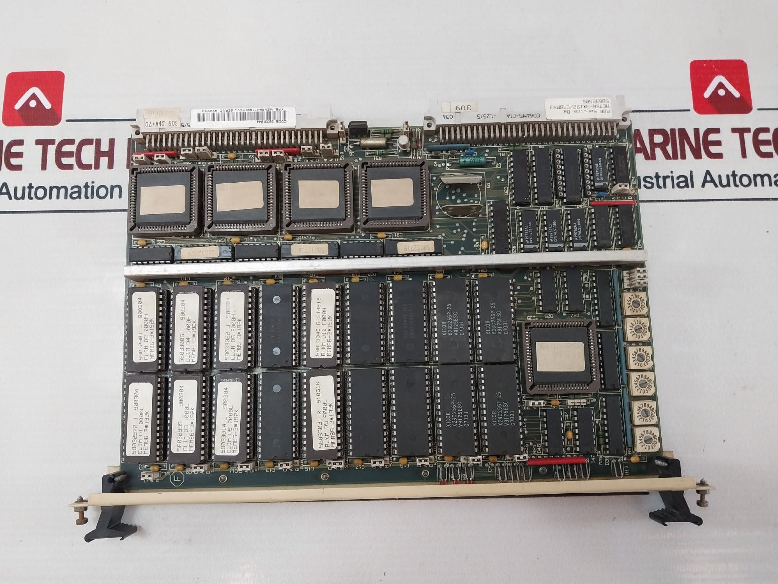 Abb Stromberg Mem86-3X192K Memory Board Module Plc 58031844