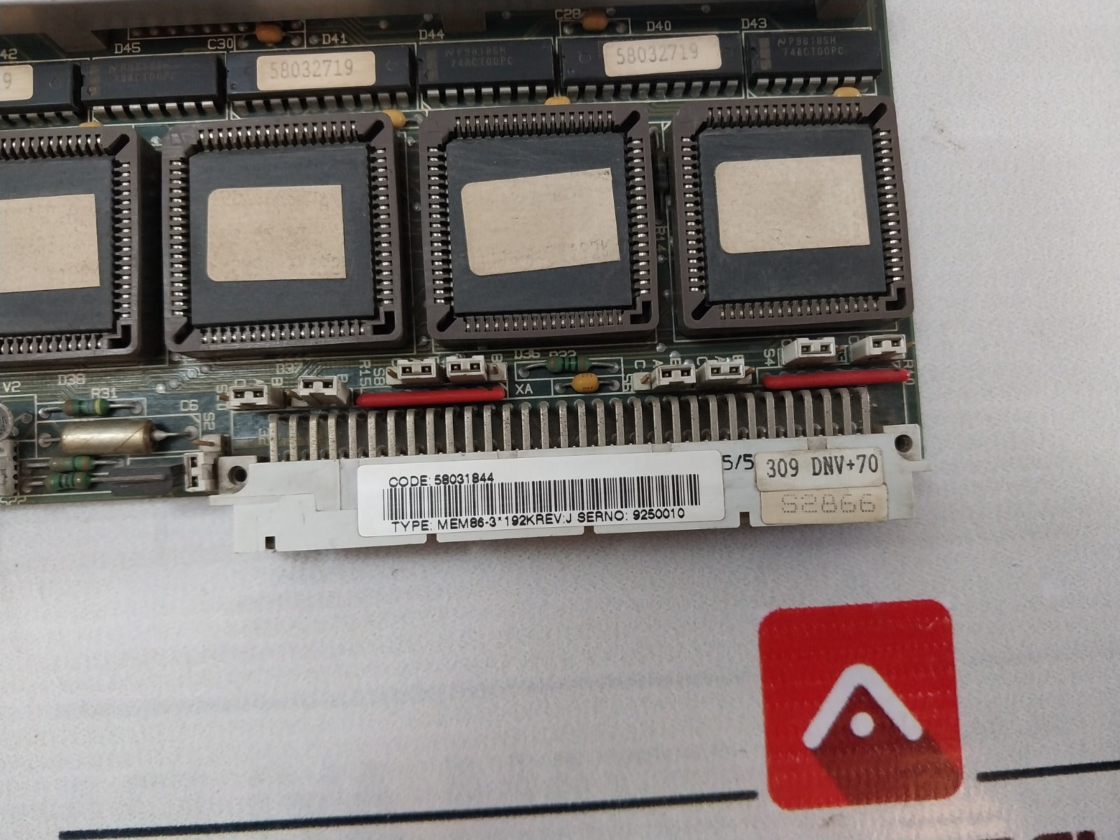 Abb Stromberg Mem86-3X192K Memory Board Module Plc 58031844