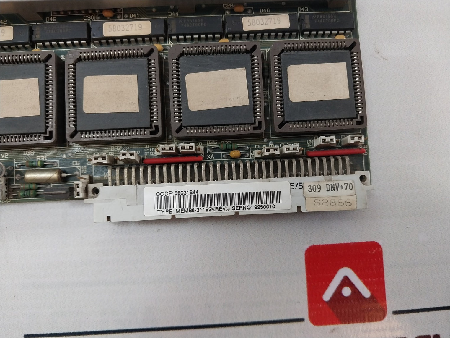 Abb Stromberg Mem86-3X192K Memory Board Module Plc 58031844