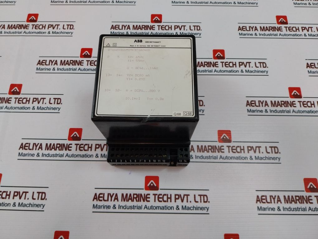 Abb Metrawatt Gtu0203U1M07K3T1A04H8 Power Transducer Ac46-144V Dc20-280V