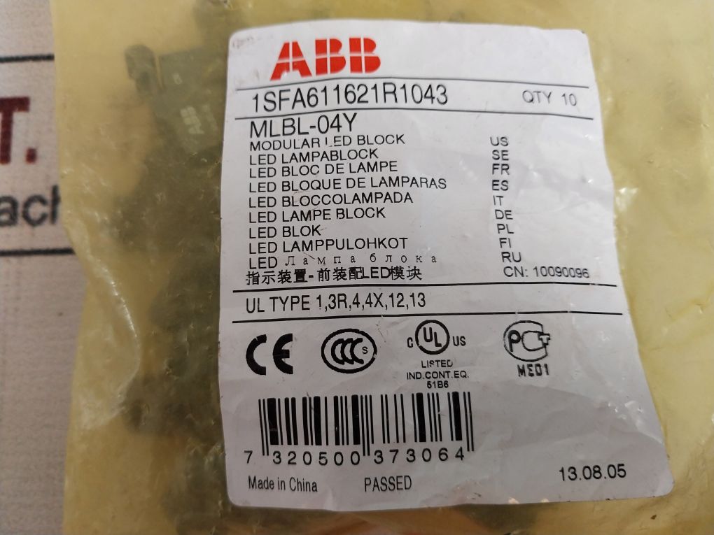 Abb Mlbl-04Y Modular Led Block