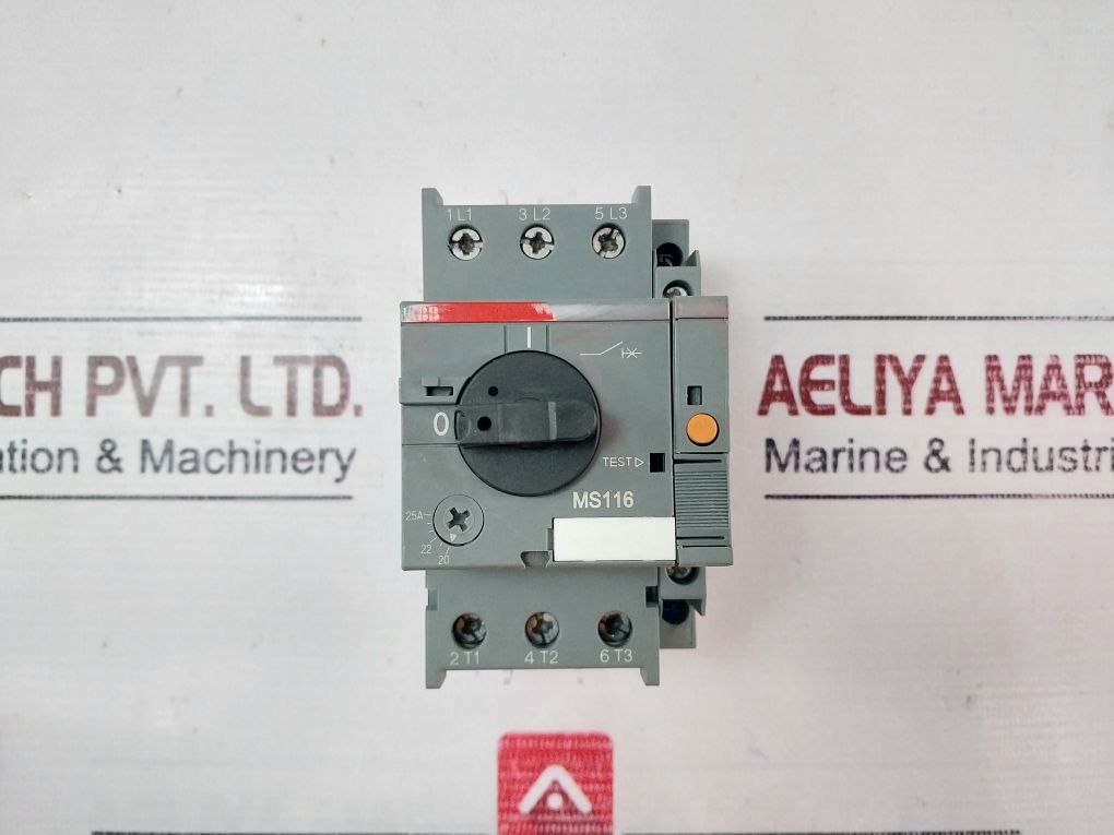 Abb Ms116-25 Manual Motor Starter 1Sam201903R1001 25.0 Amps