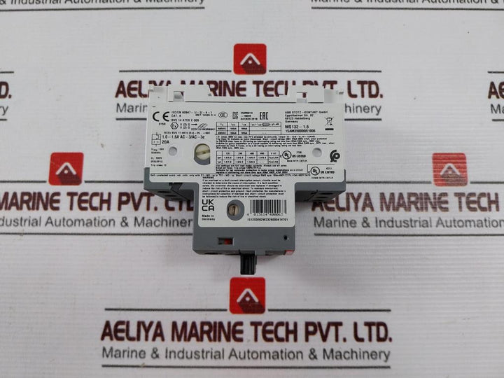 Abb Ms132-1.6 Manual Motor Starter 690V 50/60Hz 1Sam350000R1006