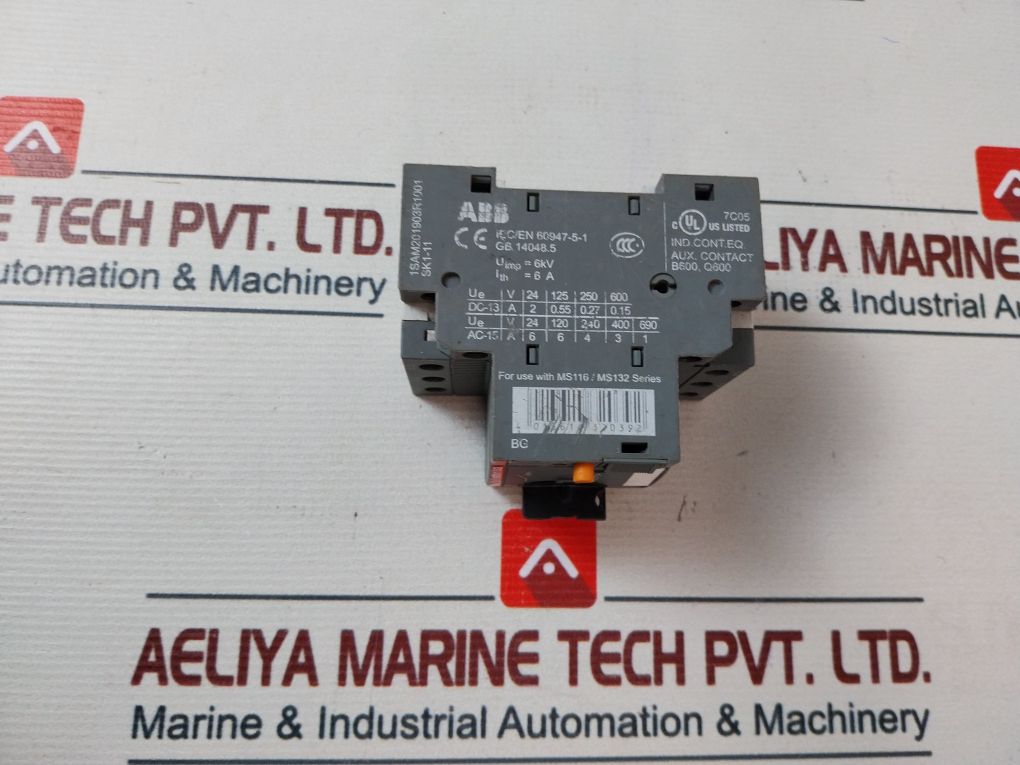 Abb Ms132-1.6 Manual Motor Starter 6Kv 50/60Hz