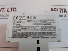 Abb Ms 325 Manual Motor Starter Free Shipping