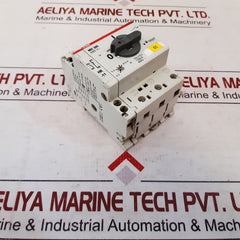 Abb ms 325 manual motor starter 4.0 to 6.3a