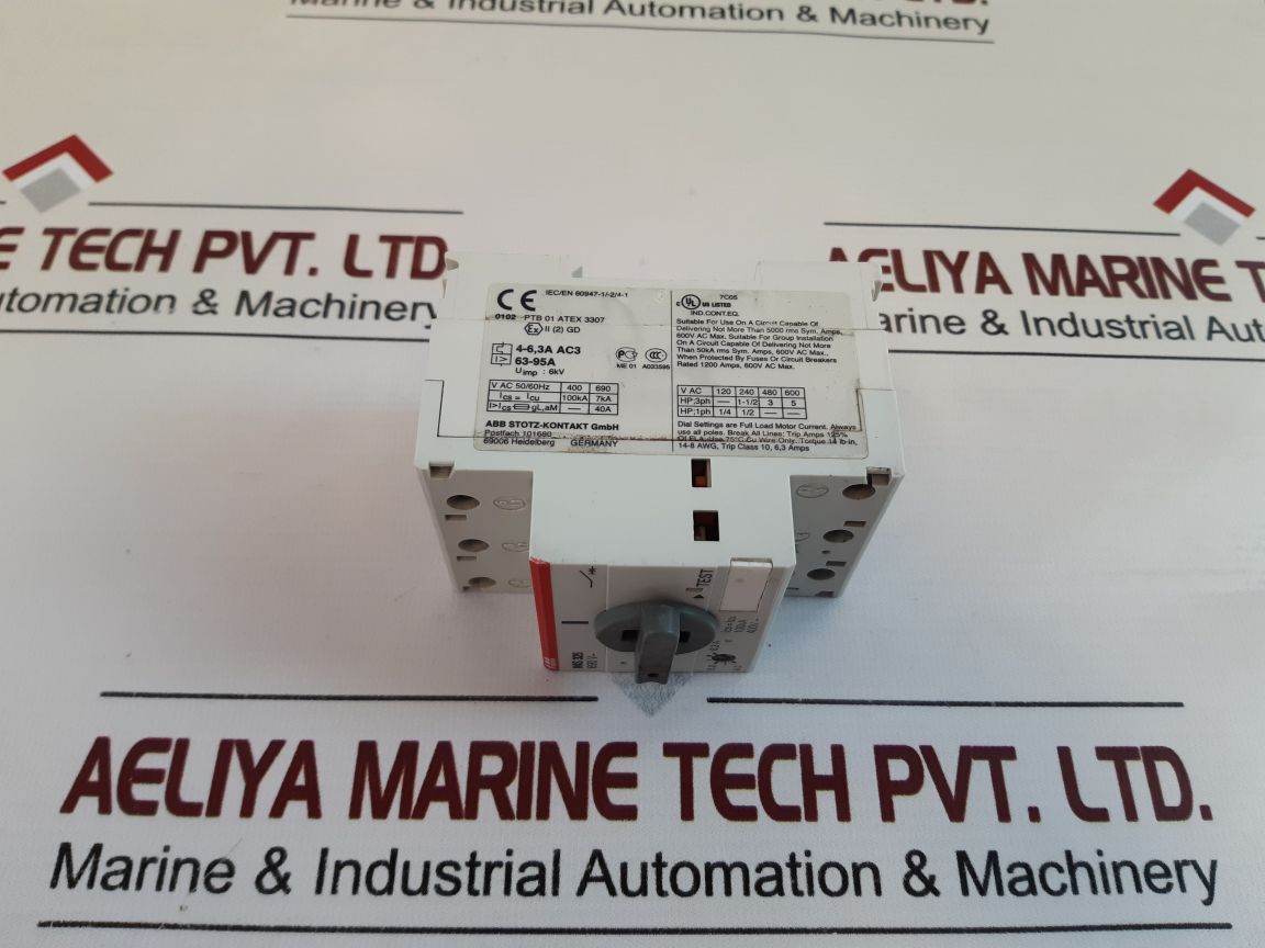 Abb Ms 325 Manual Motor Starter
