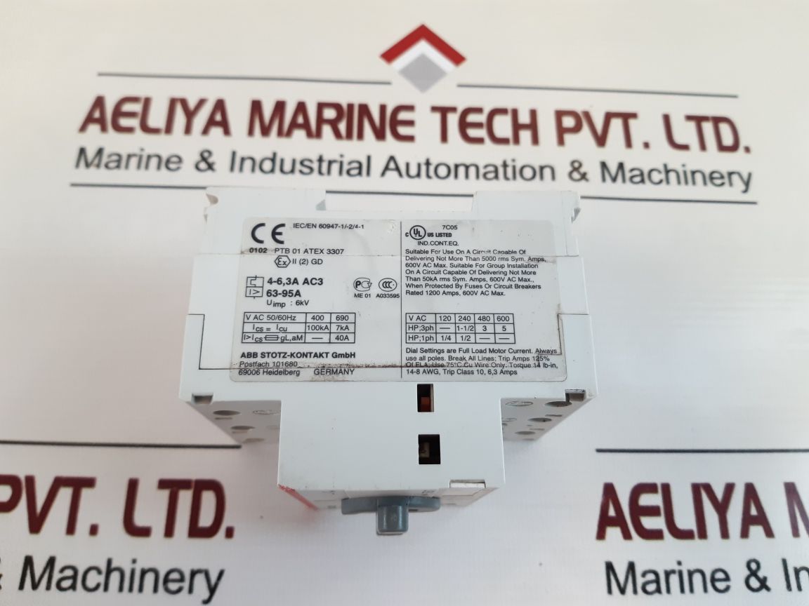 Abb Ms 325 Manual Motor Starter
