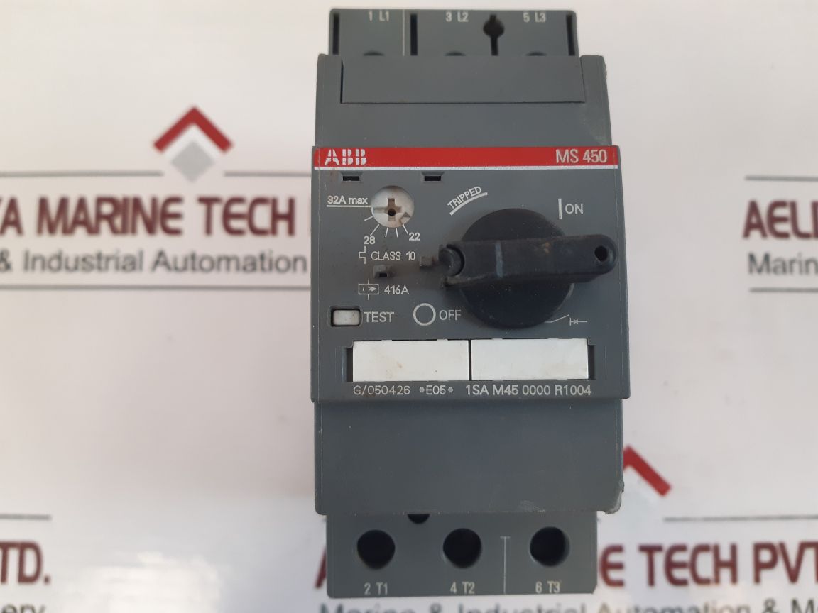 Abb Ms 450 Manual Motor Starter 1Sam450000R1004