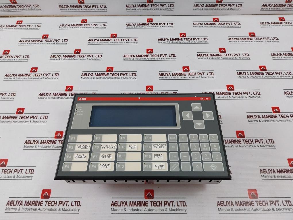 Abb Mt-91 Operator Panel Mt-91-arc Fp A Rev 1.25