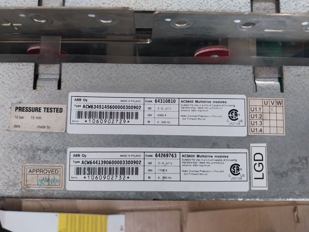 Abb Acw6441390600003300902 Acs600 Multidrive Module 0-300Hz