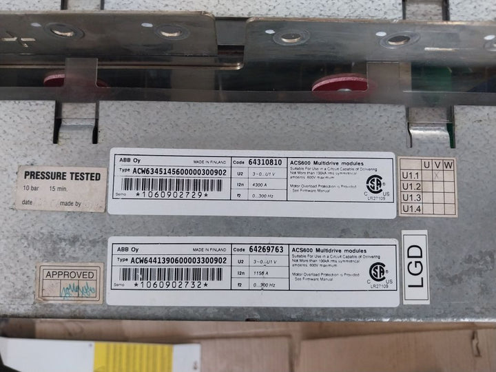 Abb Acw6441390600003300902 Acs600 Multidrive Module 0-300Hz
