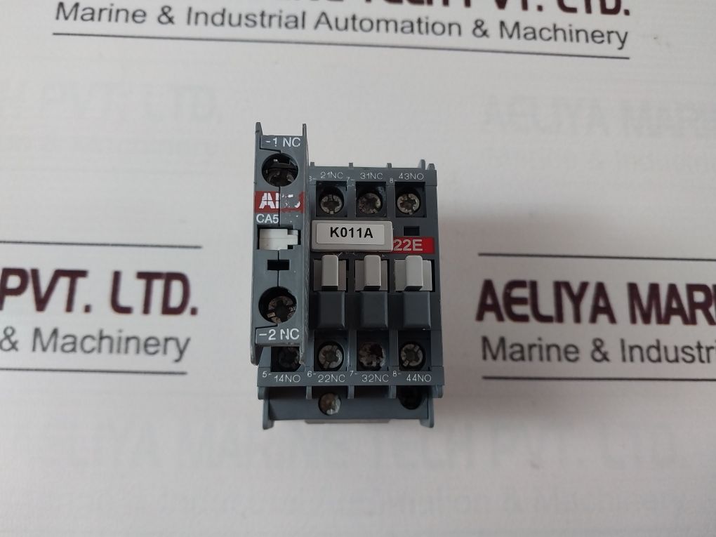 Abb N22E Contactor Relay With Ca5-10/Ca5-01 Auxiliary Contact